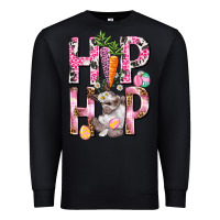 Black Hip hop Easter Girl Easter Day Premium Sweatshirt - HowdyJamesFarm