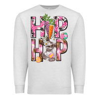 Oatmeal Heather Hip hop Easter Girl Easter Day Premium Sweatshirt - HowdyJamesFarm