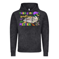 Vintage Black throw me something mister mardi gras duck Vintage Hoodie - MaliasSmallBusiness