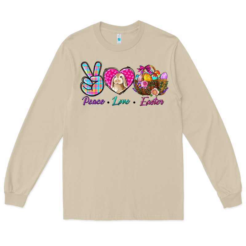 Peace Love Easter Long Sleeve Tee by BundleAndBundleShop | Teevron