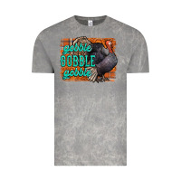 Cloud Rock Thanksgiving Turkey Gobble Gobble Vintage Tee - NancyCooperArtShop