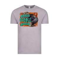 Vintage Zinc Thanksgiving Turkey Gobble Gobble Vintage Tee - NancyCooperArtShop