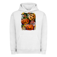 Pigment Lunar Rock Halloween Pumpkins Urban Hoodie - BundleAndBundleShop