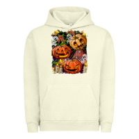 Pigment Pistachio Halloween Pumpkins Urban Hoodie - BundleAndBundleShop