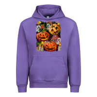 Tulip Halloween Pumpkins Urban Hoodie - BundleAndBundleShop
