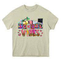 Mossy school vibes Heavy Core Tee - AdoDesignShop