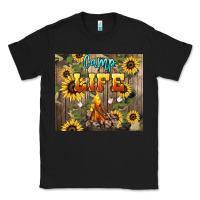 Black camp life Classic Tee - NancyCooperArtShop