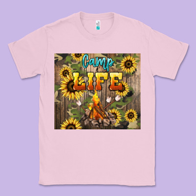 Camp Life Classic Tee Designed By Nancycooperartshop