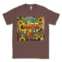 Chestnut camp life Classic Tee - NancyCooperArtShop