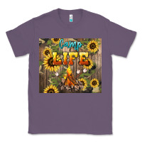 Lavender camp life Classic Tee - NancyCooperArtShop