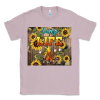 Lilac camp life Classic Tee - NancyCooperArtShop