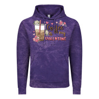 Cloud Purple coffee is my valentine Vintage Hoodie - MaliasSmallBusiness