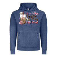 Vintage Denim coffee is my valentine Vintage Hoodie - MaliasSmallBusiness