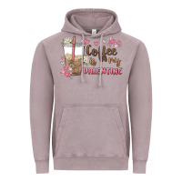 Vintage Zinc coffee is my valentine Vintage Hoodie - MaliasSmallBusiness