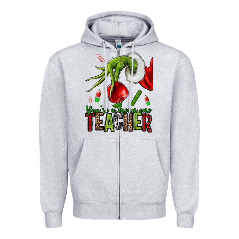 Christmas Character Zipper Hoodie by NancyCooperArtShop | Teevron