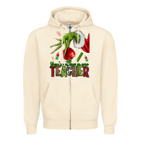 Sandshell Christmas Character Zipper Hoodie - NancyCooperArtShop