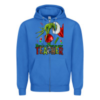 True Royal Christmas Character Zipper Hoodie - NancyCooperArtShop