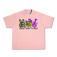 Salmon peace love crawfish Urban Heavy Tee - NancyCooperArtShop