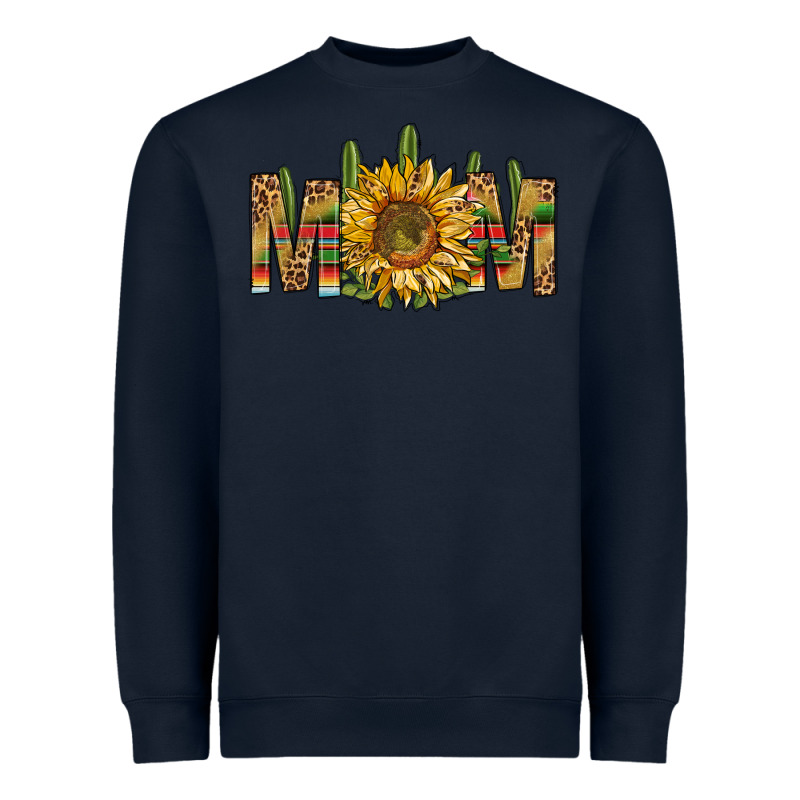 Western Mom With Sunflower Heavyweight Sweatshirt by BundleAndBundleShop | Teevron