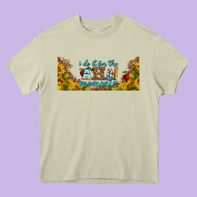 I Do It For The Aha Moments Libbey Glass Heavy Core Tee Designed By Bundleandbundleshop