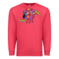 Cardinal Rainbow sheep Premium Sweatshirt - CowGirlArtShop