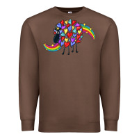 Chestnut Rainbow sheep Premium Sweatshirt - CowGirlArtShop