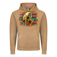 Vintage Camel turquoise desert moon serape background Vintage Hoodie - Jasminsmagicworld