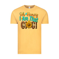 Vintage Mustard oh honey i am that gigi nca Vintage Tee - NancyCooperArtShop