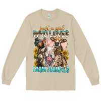Mushroom Just A Girl Who Loves Farm Animals Long Sleeve Tee - BundleAndBundleShop