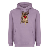 Lavender deer gnome Heavyweight Hoodie - CowGirlArtShop