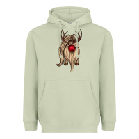 Matcha deer gnome Heavyweight Hoodie - CowGirlArtShop