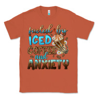 Copper fueled by iced coffee and anxiety Classic Tee - NancyCooperArtShop