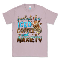 Lilac fueled by iced coffee and anxiety Classic Tee - NancyCooperArtShop