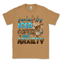 Toasted Coconut fueled by iced coffee and anxiety Classic Tee - NancyCooperArtShop