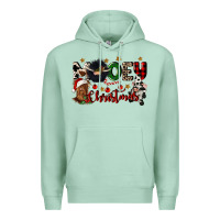 Seafoam mooey christmas Premium Hoodie - CowGirlArtShop