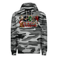 Slate Camo mooey christmas Premium Hoodie - CowGirlArtShop