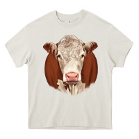 Cream hareford Heavy Core Tee - JahusDesignShop