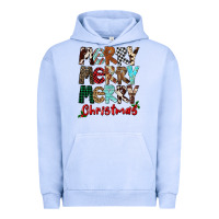 Pigment Grape Ice Merry Christmas Urban Hoodie - FaDigitalArtStudio