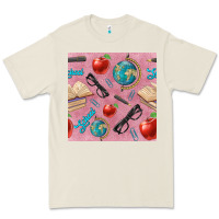 Bone Teacher Seamless Pattern Premium Tee - BundleAndBundleShop