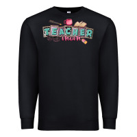 Black teacher mom Premium Sweatshirt - CowGirlArtShop