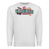 Oatmeal Heather teacher mom Premium Sweatshirt - CowGirlArtShop