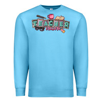 Ocean Blue teacher mom Premium Sweatshirt - CowGirlArtShop