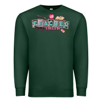 Sports Green teacher mom Premium Sweatshirt - CowGirlArtShop