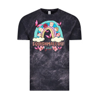 Cloud Black squish girl Vintage Tee - MaliasSmallBusiness