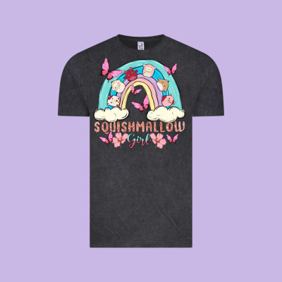 Squish Girl Vintage Tee Designed By Maliassmallbusiness