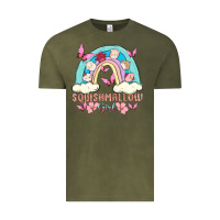 Vintage Olive squish girl Vintage Tee - MaliasSmallBusiness