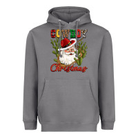 Storm cowboy christmas western cactus Heavyweight Hoodie - CowGirlArtShop