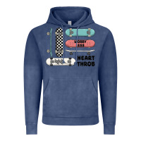 Vintage Denim worry less Vintage Hoodie - MaliasSmallBusiness