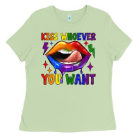 Matcha kiss whoever you want Ladies Tee - JahusDesignShop