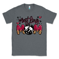 Charcoal Heather wrestling mom Classic Tee - MaliasSmallBusiness